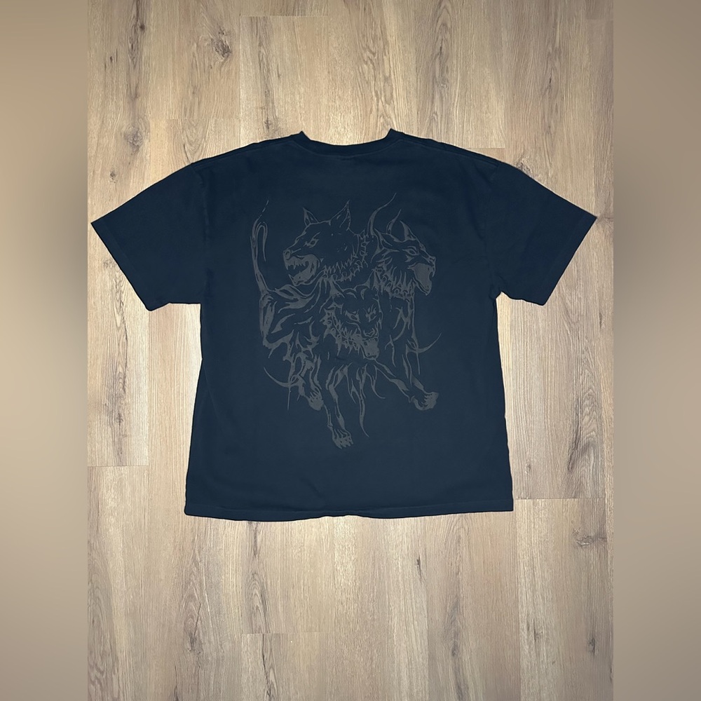 Revenge x City Morgue Lightning Logo Cerberus ‘Black’ T-Shirt